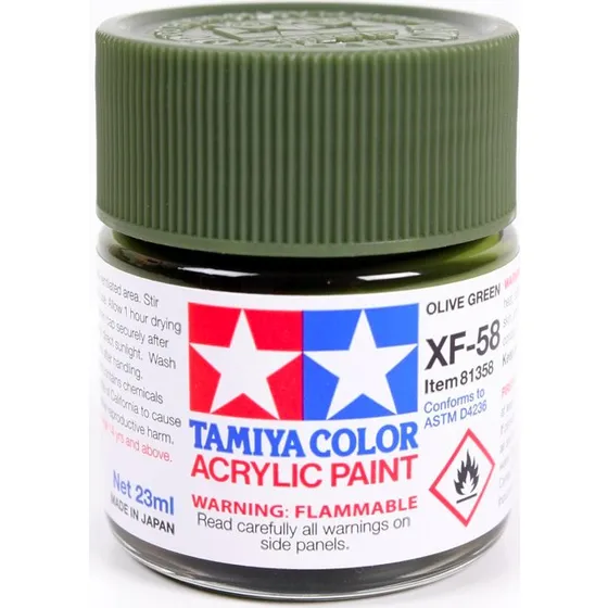 Tamiya XF-58 Olivgrün matt 23ml Acrylfarbe