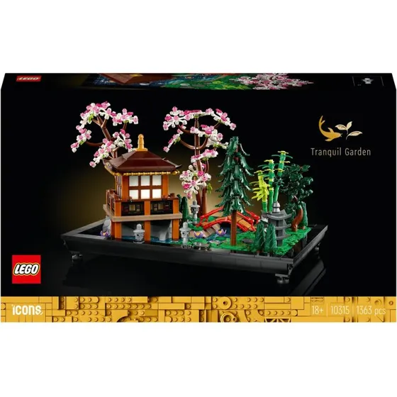LEGO 10315 Garten der Stille  Icons Zen-Garten (1363 Teile)