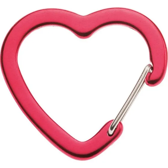 Edelrid Corazon Herz Karabiner Rot