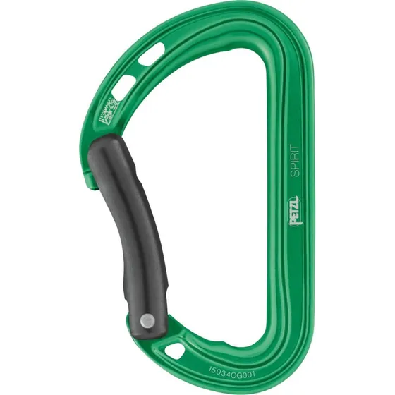 Petzl SPIRIT Karabiner 6er-Pack (Blue/Gray/Violet/Green/Red/Yellow)