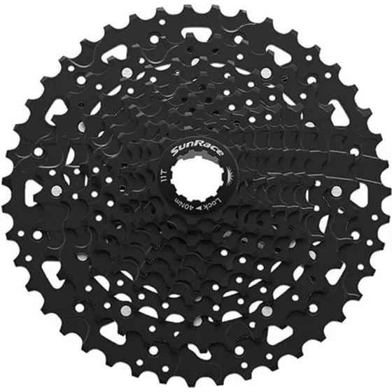 Sunrace CSUS400 Kassette 10F 11-43T schwarz