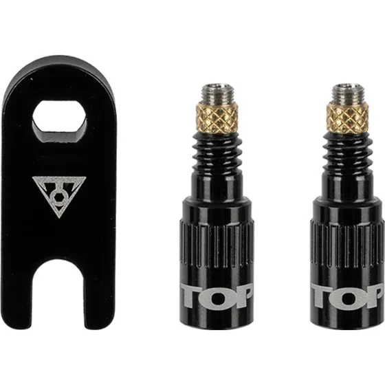 Topeak TurboFlow Ventiladapter-Set schwarz