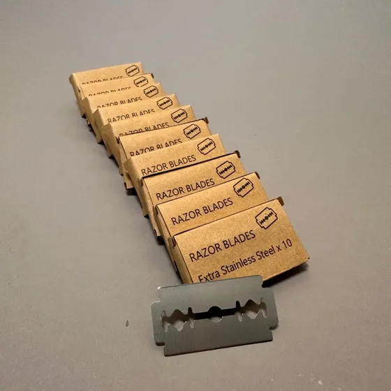 Mnnerboxx Premium Rasierklingen rostfrei teflonisiert