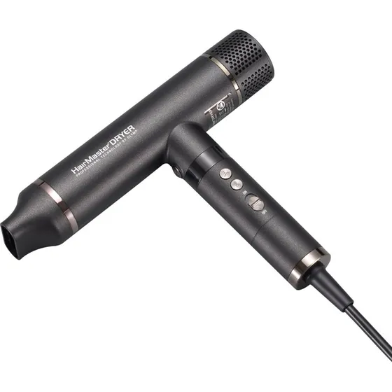 OLYMP HairMaster Dryer x2l B-type, 329 g, Schwarz-Anthrazit