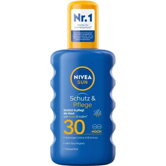 NIVEA SUN Schutz & Pflege Sonnenspray 30 wasserfest 0,2 l