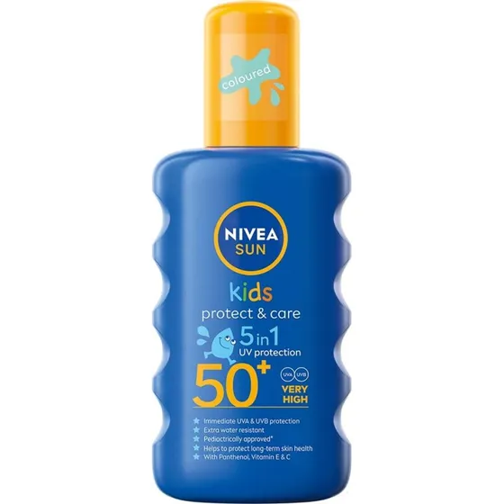NIVEA SUN Protect & Care Kids Sonnenspray SPF 50+ 200 ml