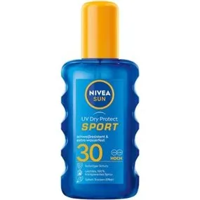 NIVEA SUN UV Dry Protect Sport LSF 30 Sonnenspray 200 ml