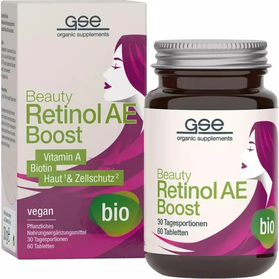 GSE Beauty Retinol-AE Boost BIO 60 Tabletten