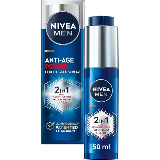 Nivea Men Anti-Age 2in1 Feuchtigkeitscreme LSF30, 50 ml