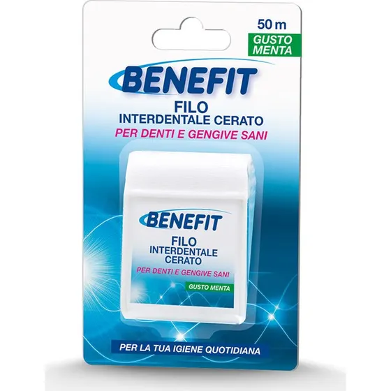 Benefit Menthol Zahnseide gewachst 50 m