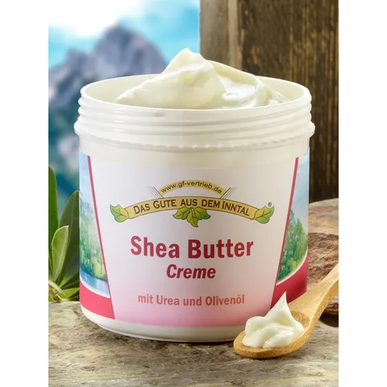 Shea Butter Creme 200 ml mit Urea & Olivenl