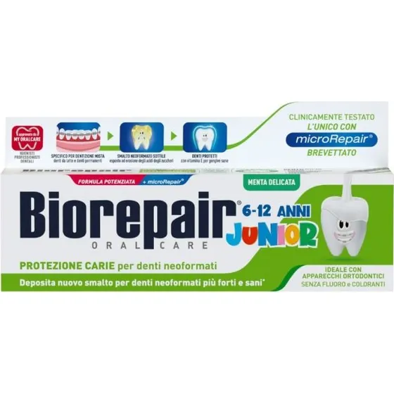 Biorepair Soft Mint Junior Zahnpasta 75 ml