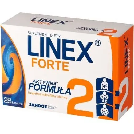 LINEX FORTE Probiotisches Synbiotic 28 Kapseln