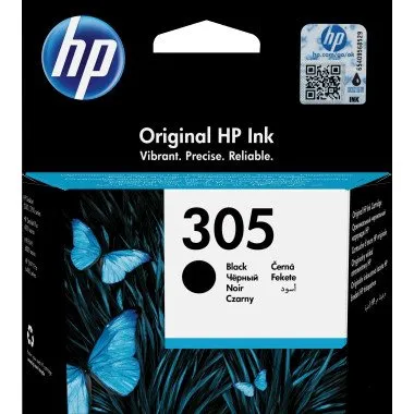 HP 305 Schwarz Druckerpatrone (3YM61AE, 120 Seiten)