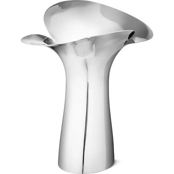 Georg Jensen Bloom Botanica Vase gro 33 cm Edelstahl