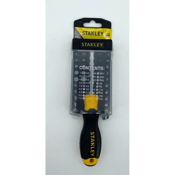 Stanley Multibitschraubendrehersatz 34-teilig STHT0-70885