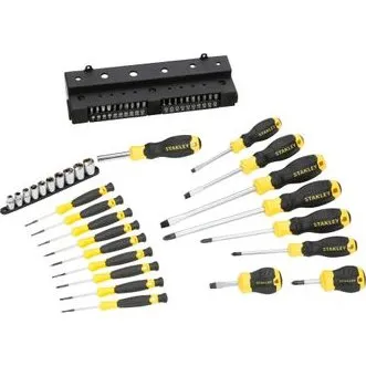 Stanley Schraubendreher Set 47-tlg mit Steckschlssel und Bits
