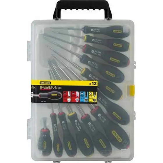 Stanley FatMax 12 Tlg. Schraubendreher Set im Koffer