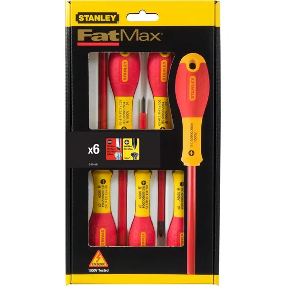 Stanley FatMax Schraubendreher-VDE-Set 6-tlg. 0-65-441