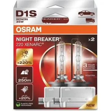 Osram Xenarc Night Breaker Laser D1S 35W DuoBox