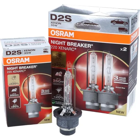 Osram D2S 66240XN2 Night Breaker 220 Xenon 35W