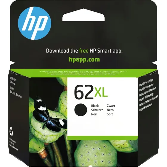 HP Original 62XL (C2P05AE) Schwarz – ca. 600 Seiten