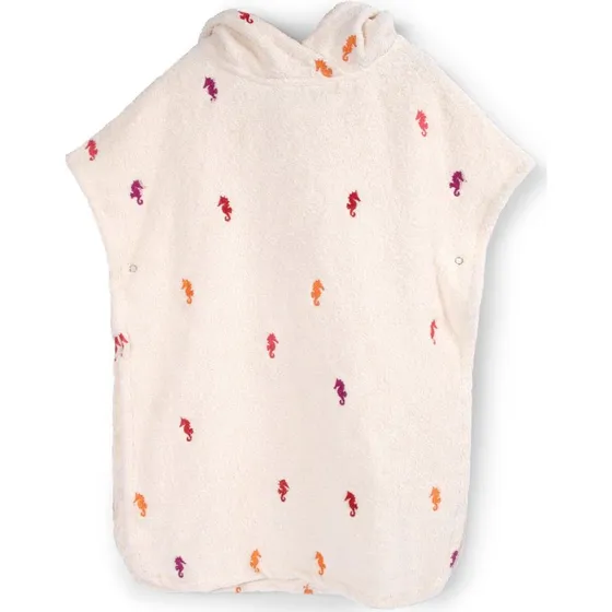 Filibabba Badeponcho Seepferdchen, Biobaumwolle