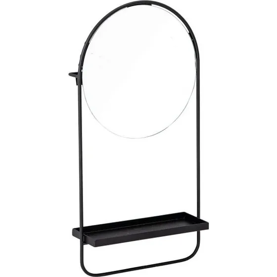 Bloomingville Spiegel Niemi 30x58x10 cm schwarz