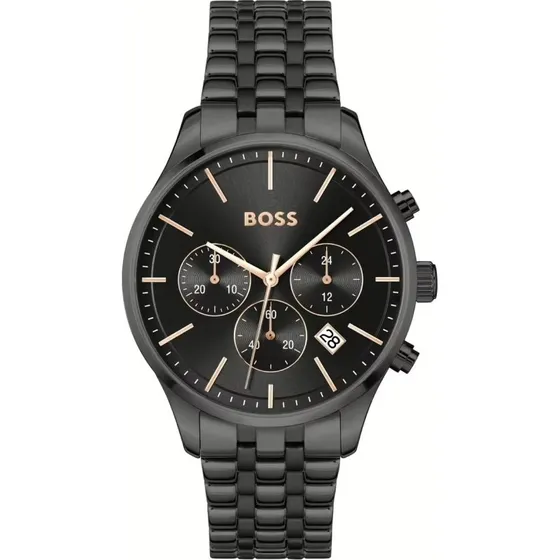 HUGO BOSS AVERY 1514256 Chrono Edelstahl Schwarz