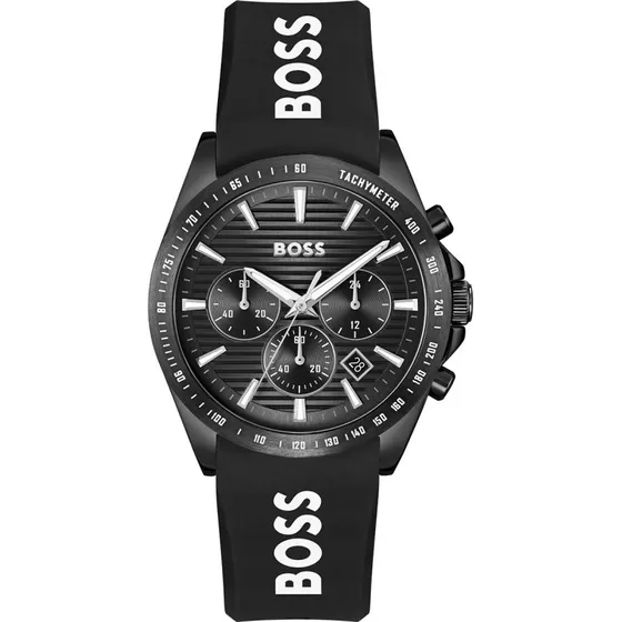 BOSS Strike Chrono LE Herrenuhr 41 mm Schwarz
