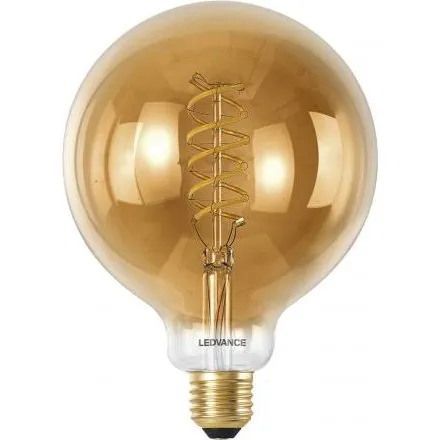 LEDVANCE SMART+ WiFi Filament Globe G125 Gold 8W 2700-6500K dimmbar