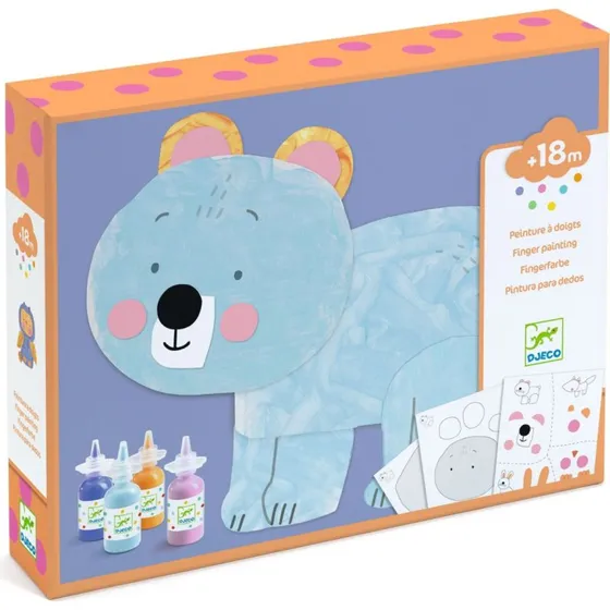 Djeco Fingerfarben-Malset ab 18 Monaten