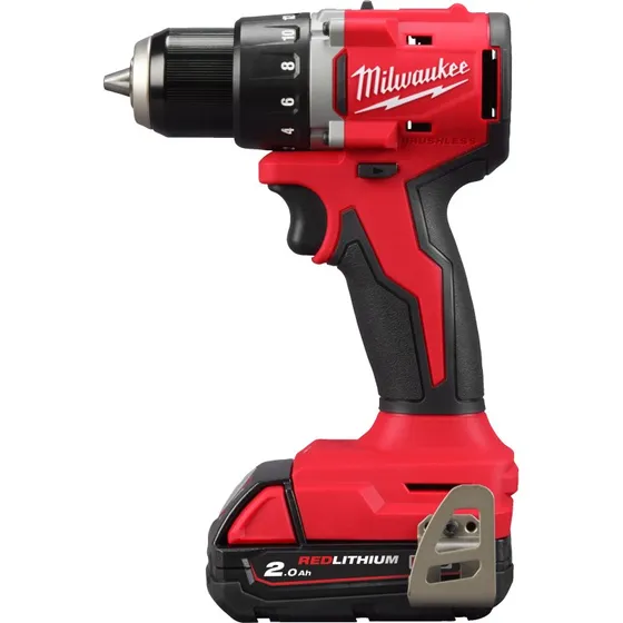 Milwaukee M18 BLDDRC-202C Bürstenloser Akku-Bohrschrauber