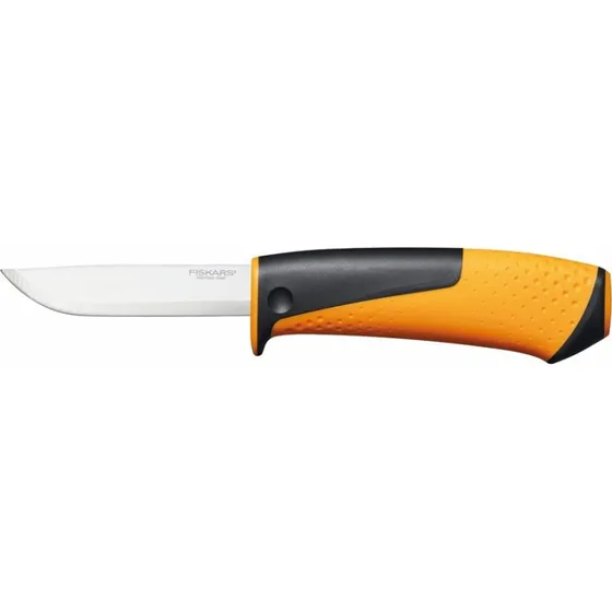 Fiskars Universalmesser mit Schrfer (orange)