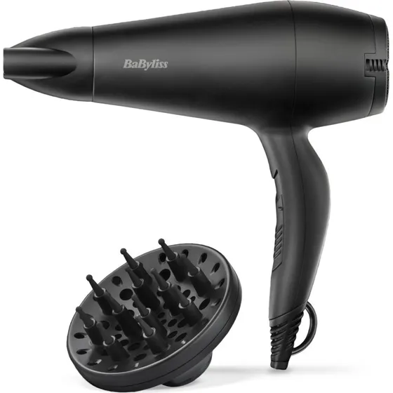BaByliss D215DE Haartrockner 2000 W Schwarz