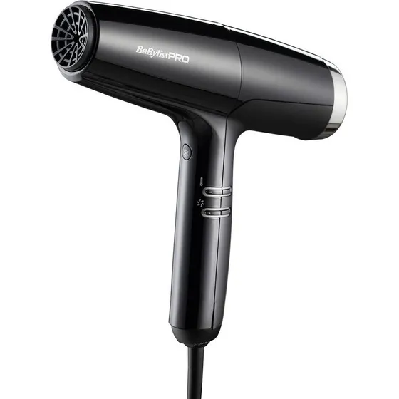 Babyliss PRO Falco Haartrockner schwarz/silber BAB8550BE
