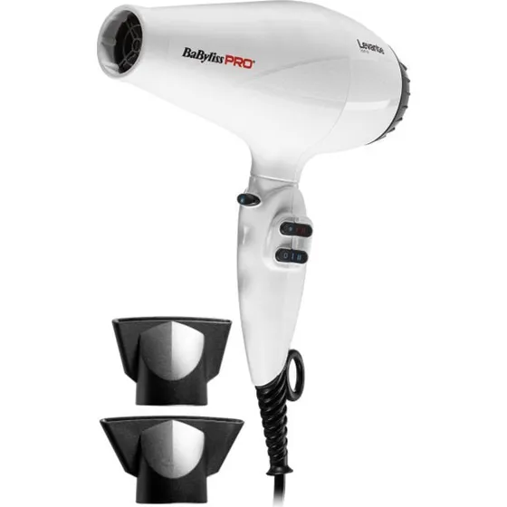 Babyliss Pro Levante 2100W Ionen-Haartrockner Weiß