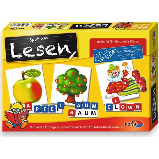 Noris Spiele Lesen | Lernspiel für Kinder ab 5 Jahren