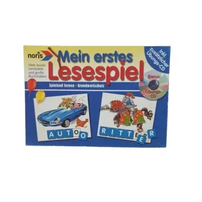Noris Mein erstes Lesespiel mit Übungs-CD