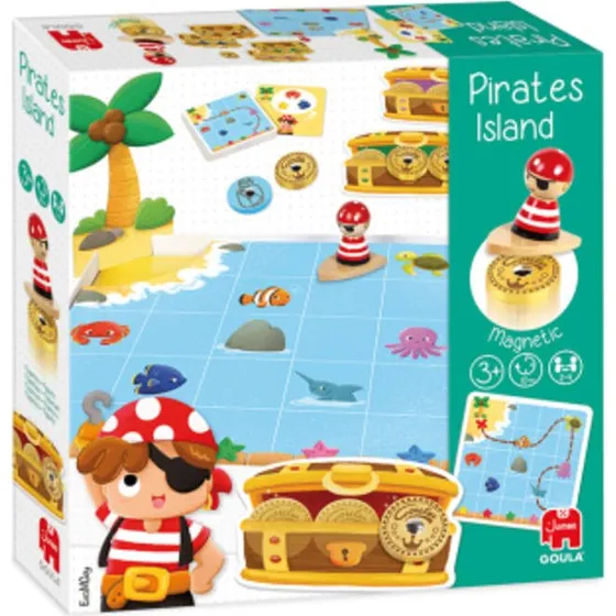 GOULA Pirateninsel Brettspiel 53169