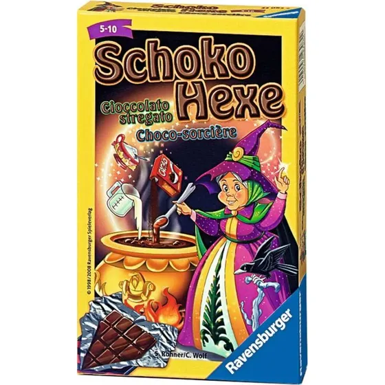 Ravensburger Schoko Hexe - Reisespiel ab 5 Jahren