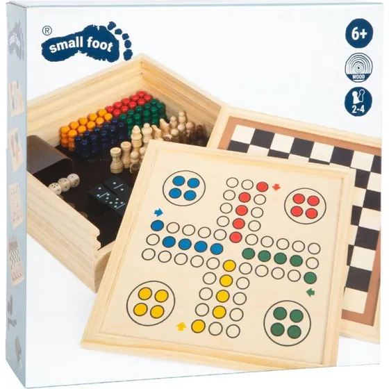 Cellestria Spielesammlung 7 Klassiker | Holzspielbretter