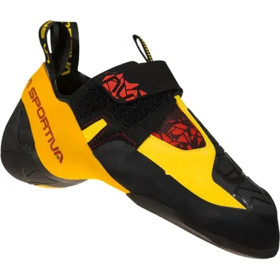 La Sportiva Skwama Kletterschuhe Herren Schwarz/Gelb 42