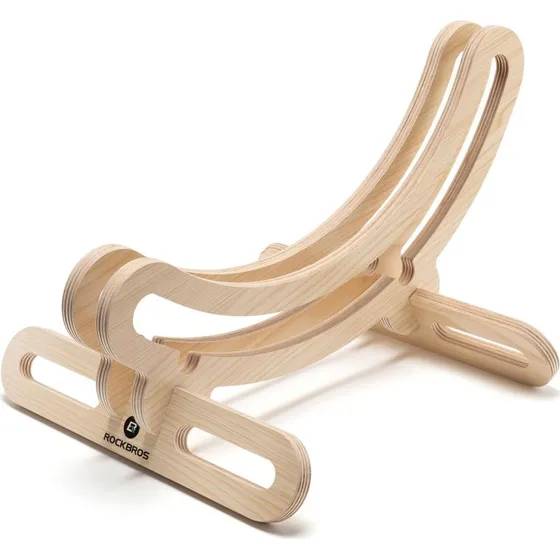 ROCKBROS Fahrradständer Holz Mittelständer 30mm für 23C-30C Räder