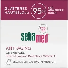 sebamed Anti-Aging CremeGel 50 ml  3-fach Hyaluron & Vitamin C