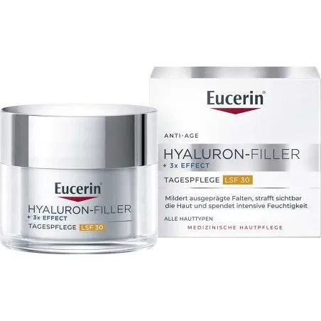 Eucerin Hyaluron-Filler Anti-Age Tagescreme LSF 30, 50 ml