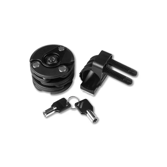 RFR Faltschloss Circle PRO schwarz glänzend 600 mm