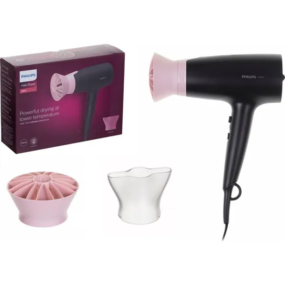 Philips BHD350/10 2100 W Haartrockner schwarz-pink