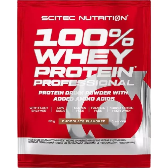 Scitec Nutrition 100% Whey Protein Professional 30g Schokolade-Hazelnuss
