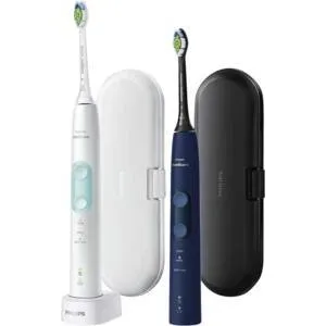 Philips Sonicare ProtectiveClean 5100 Doppelpack wei/blau